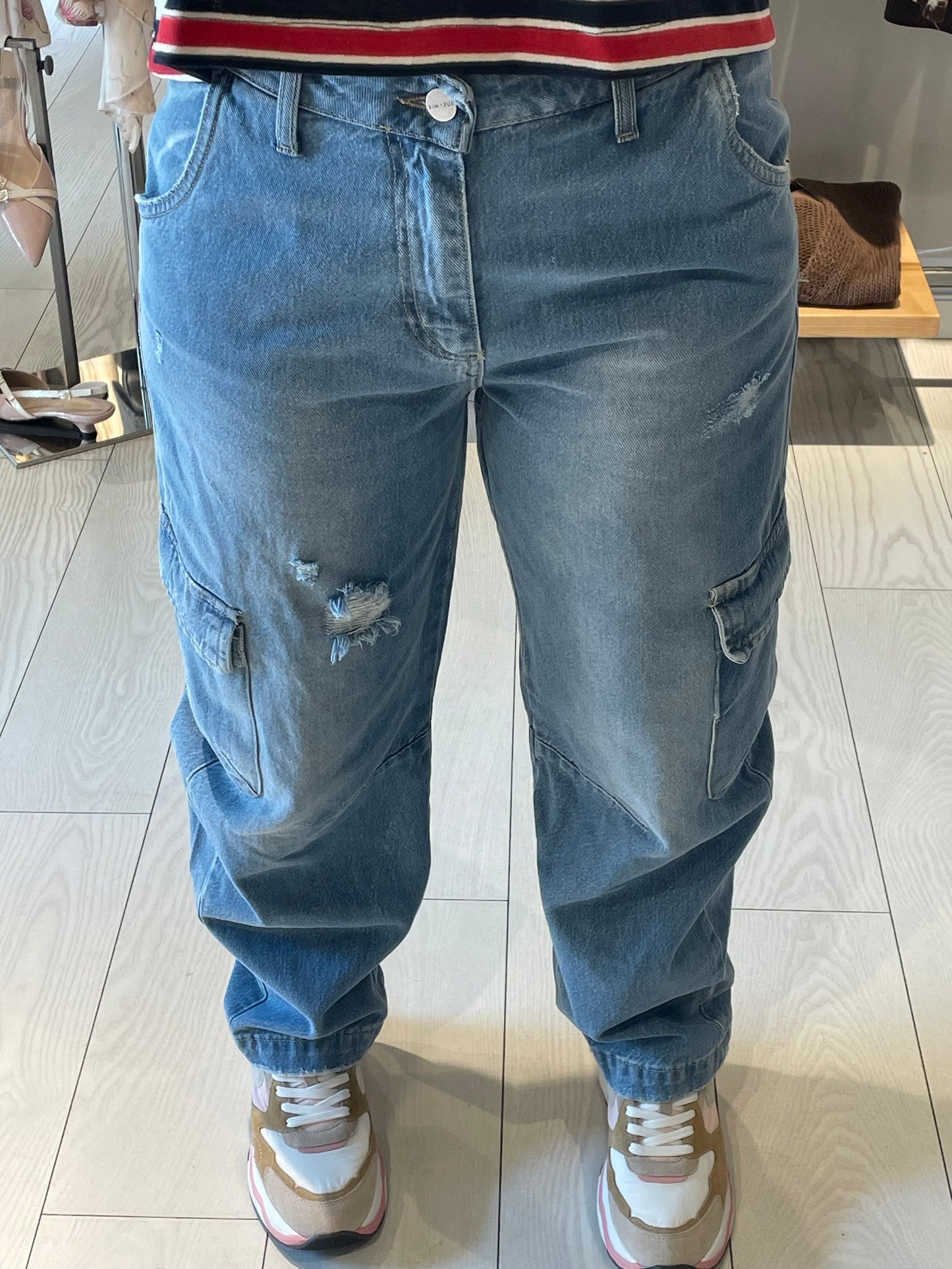 Jeans cargo Susy Mix