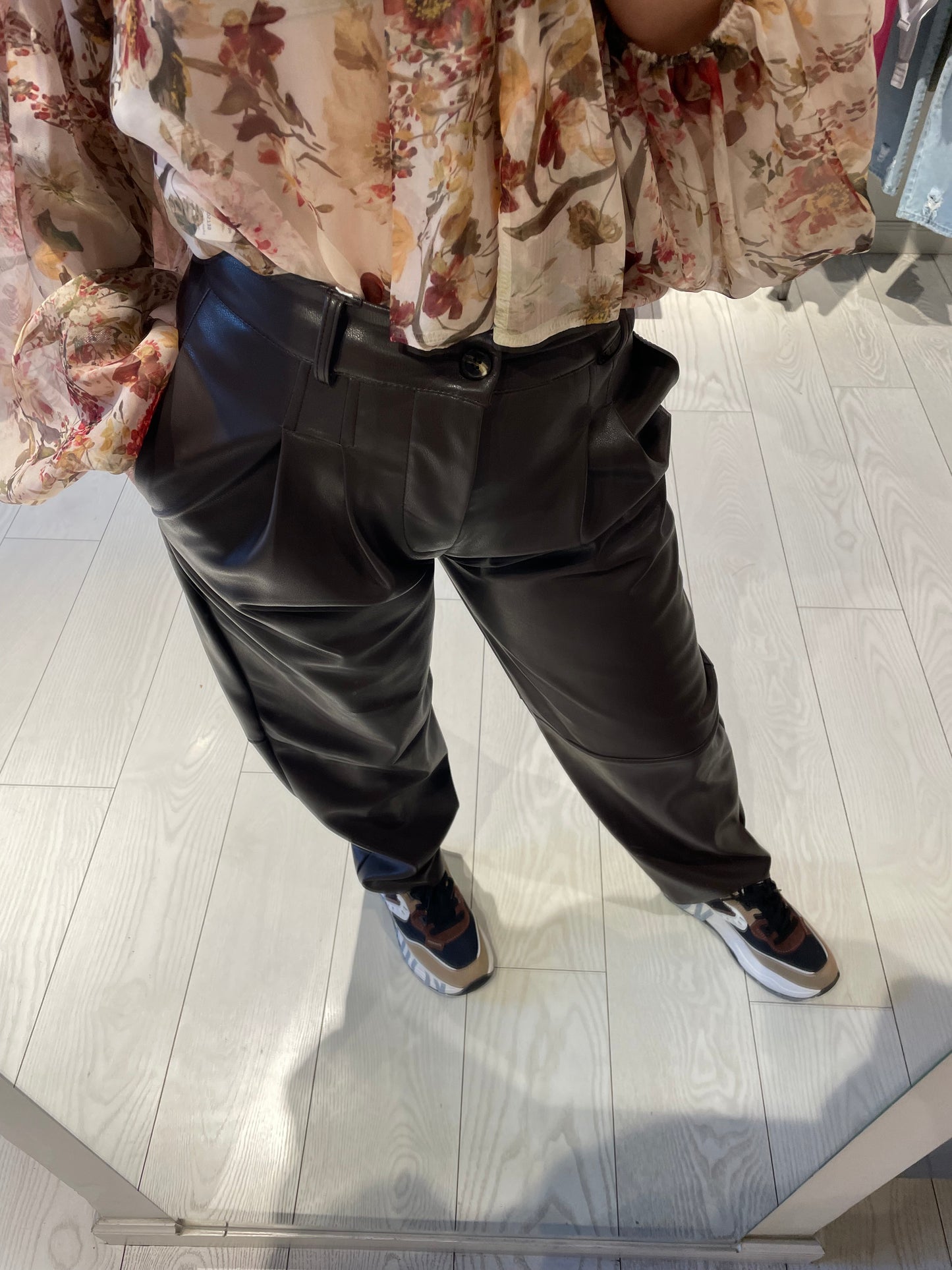 Pantalone ecopelle Susy Mix