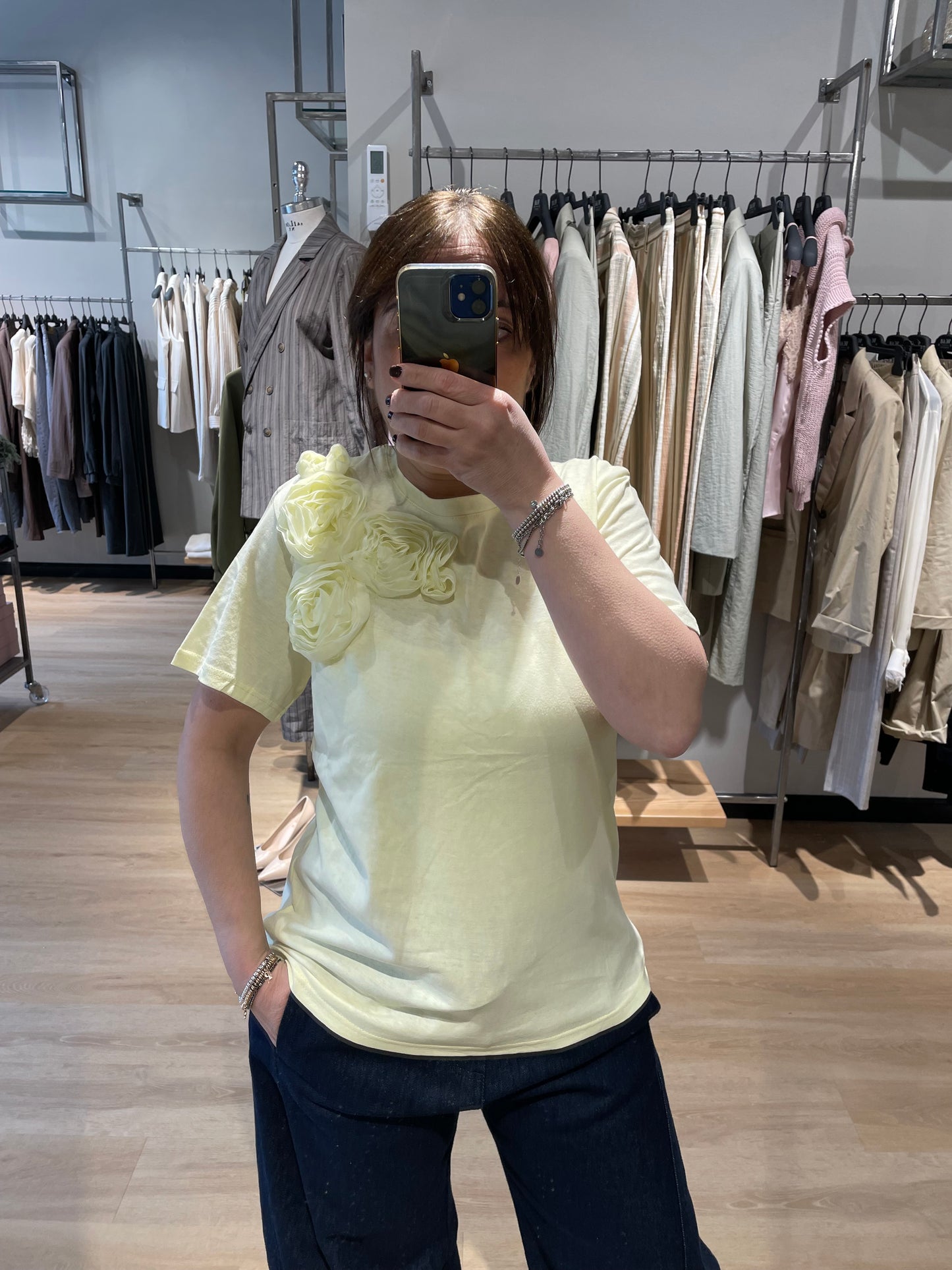 T-shirt con fiore Susy Mix