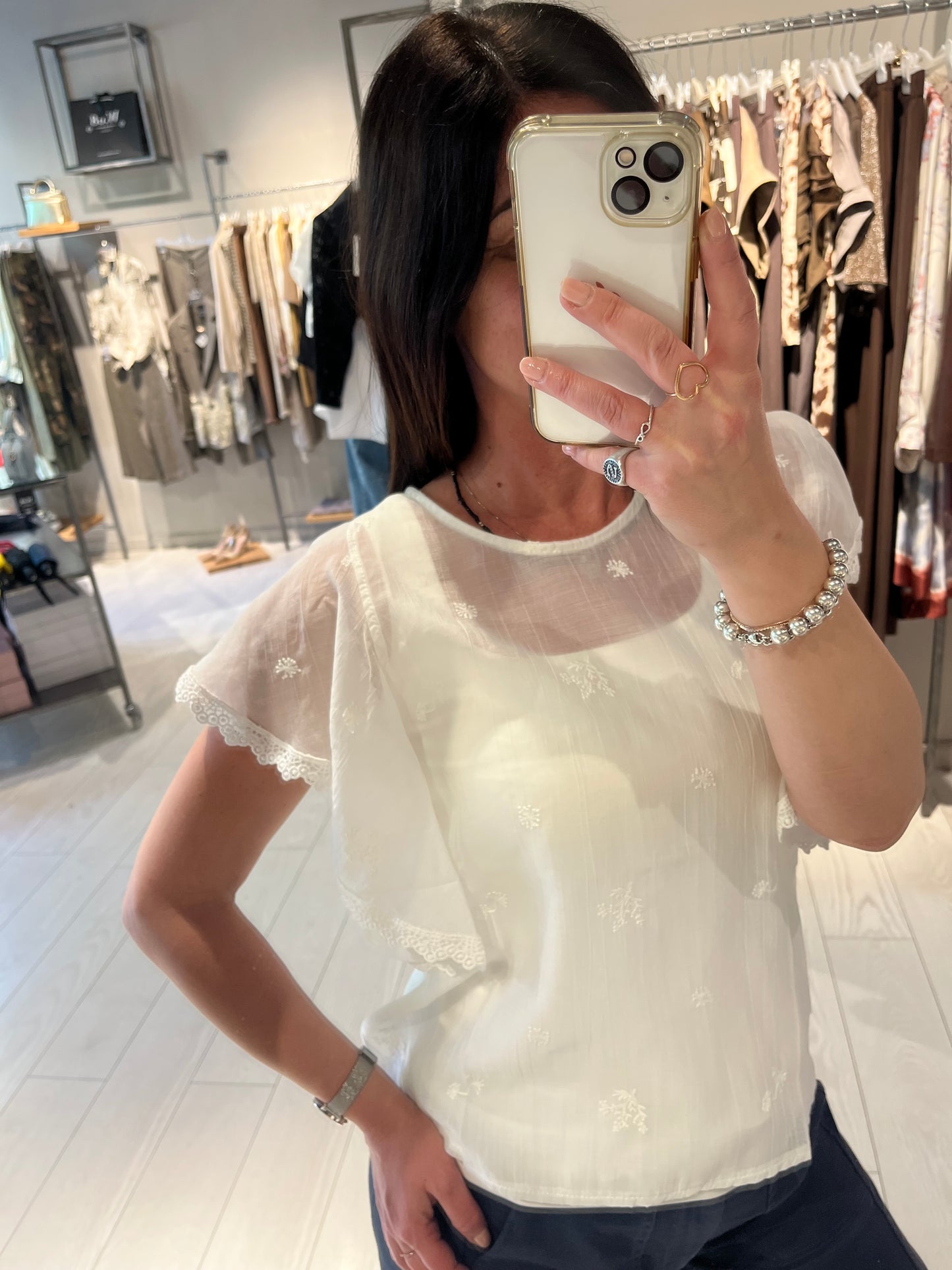 Camicia ricamo Susy Mix