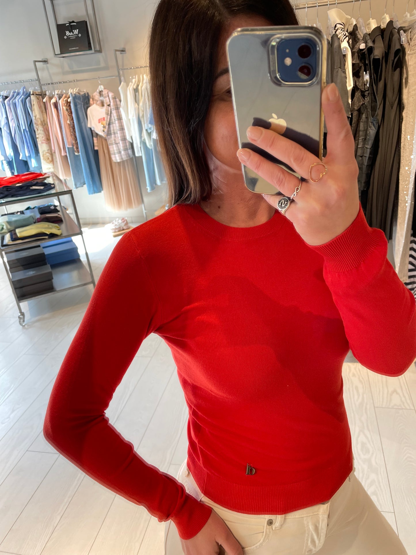 Maglia cropped Dixie