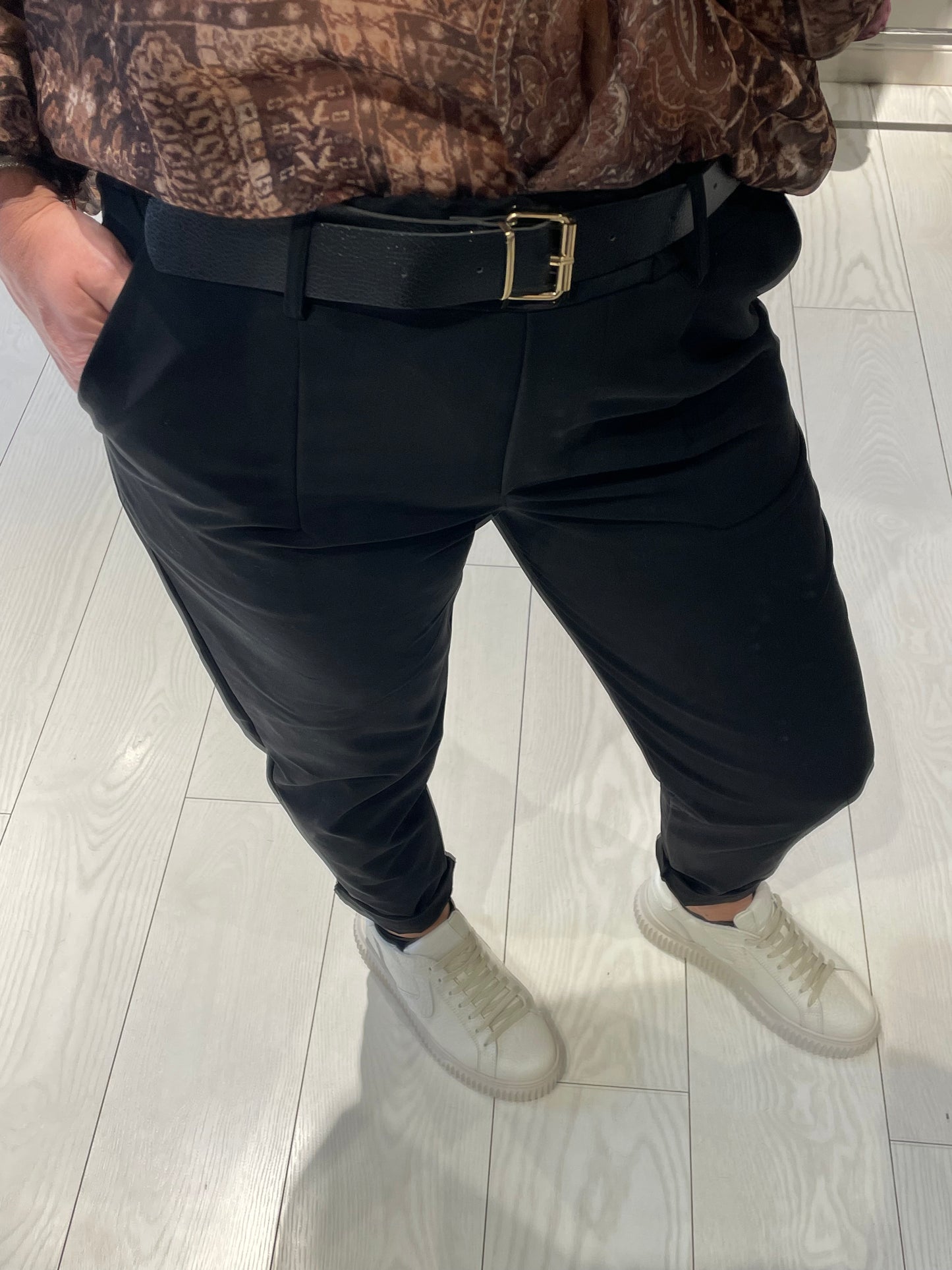 Pantalone con cintura Susy Mix
