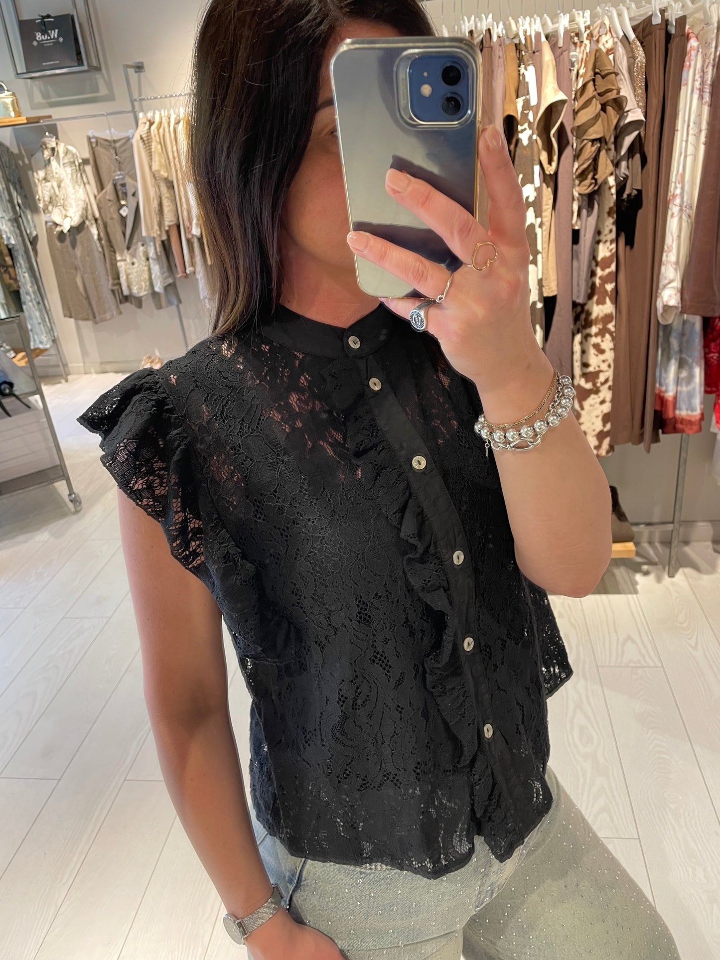 Camicia pizzo Susy Mix