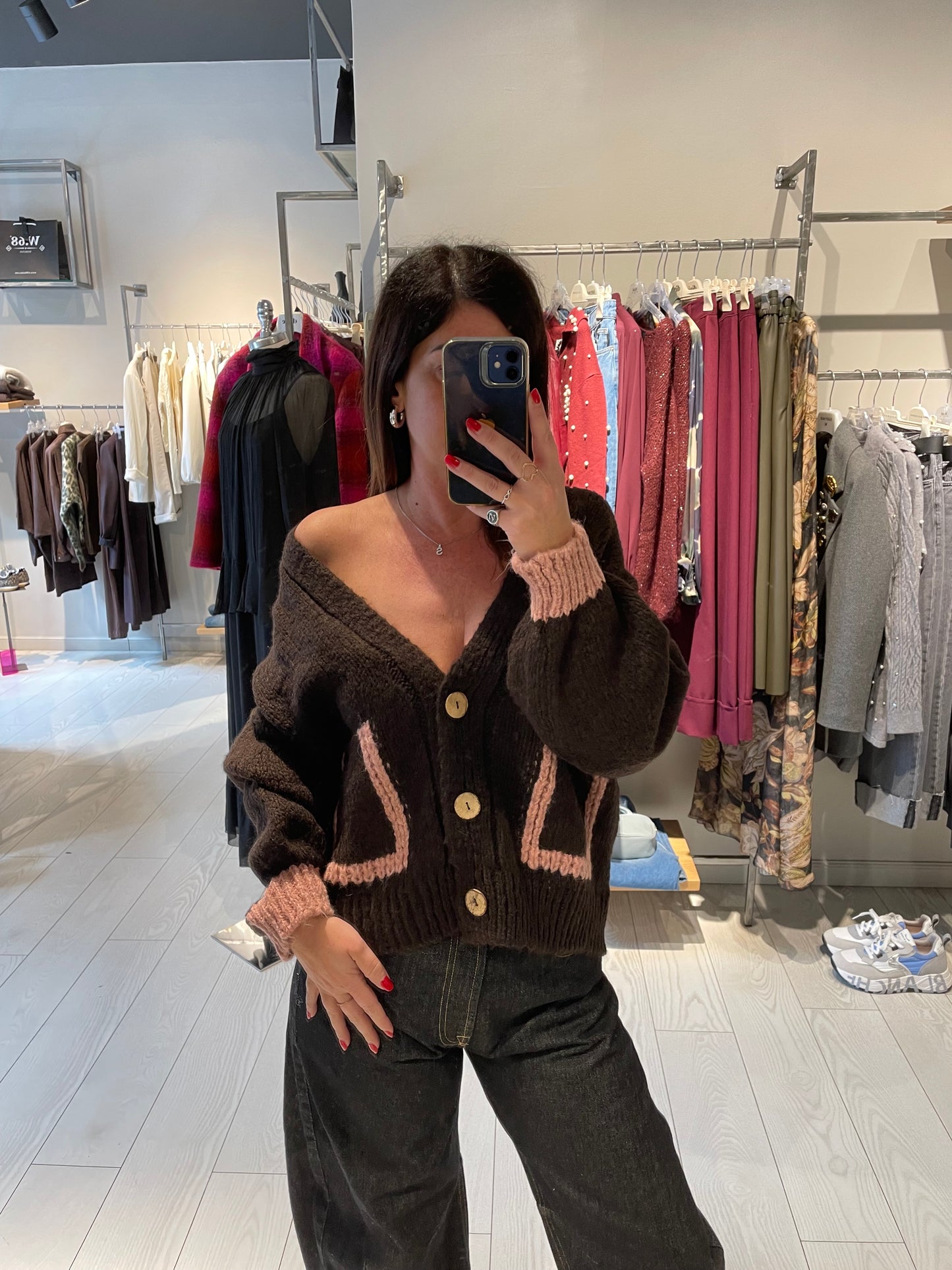 Cardigan bicolore Have One
