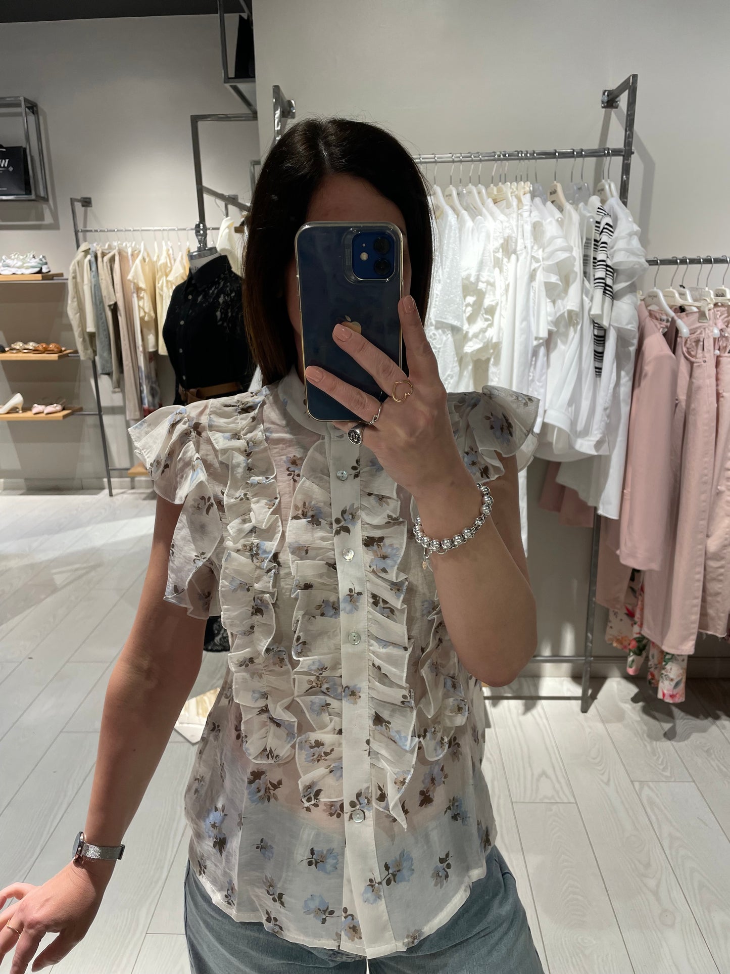 Camicia rouches fantasia Susy Mix