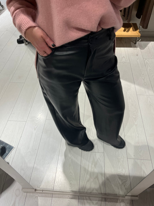 Pantalone ecopelle Dixie