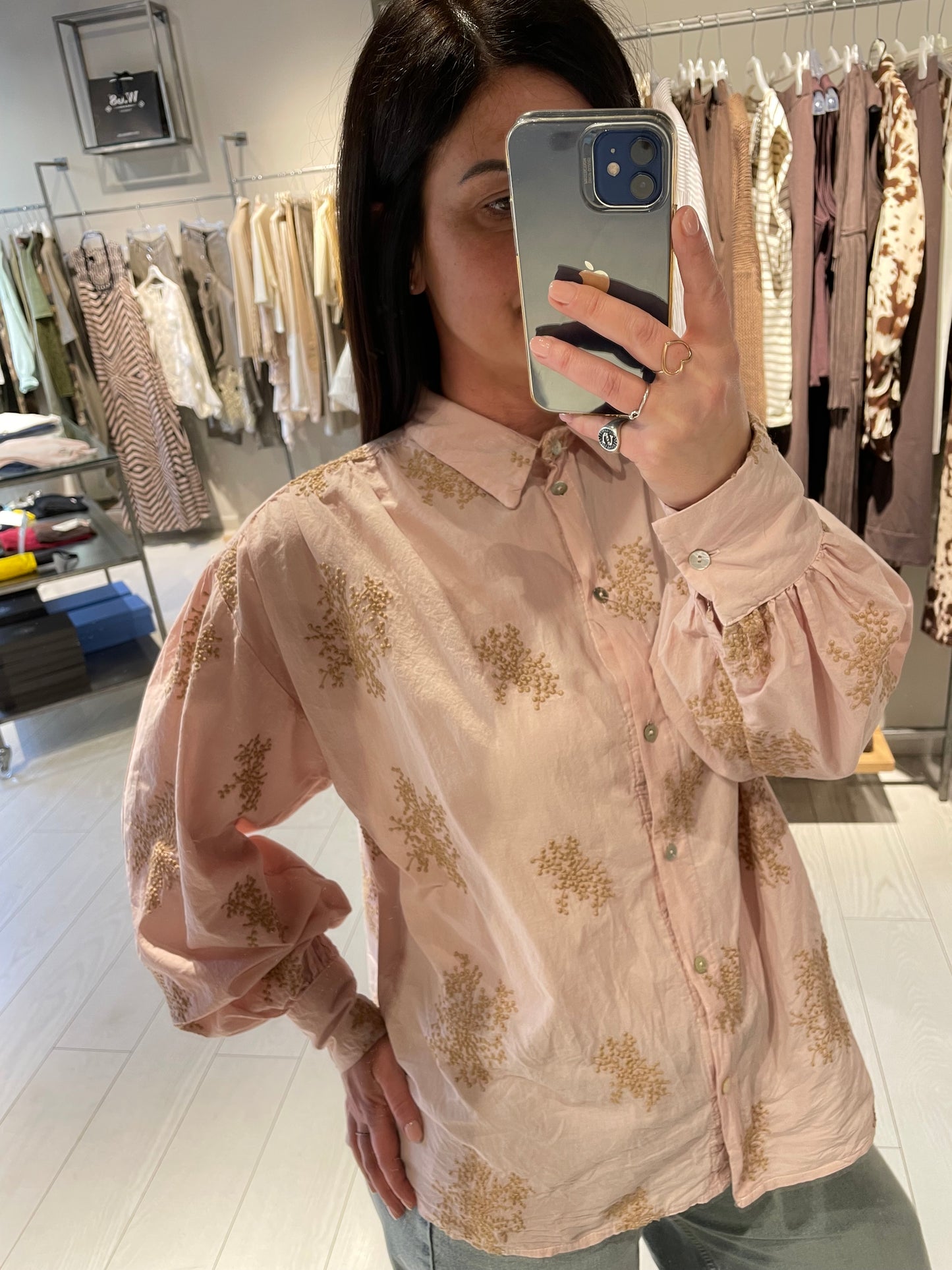 Camicia ricamo Susy Mix