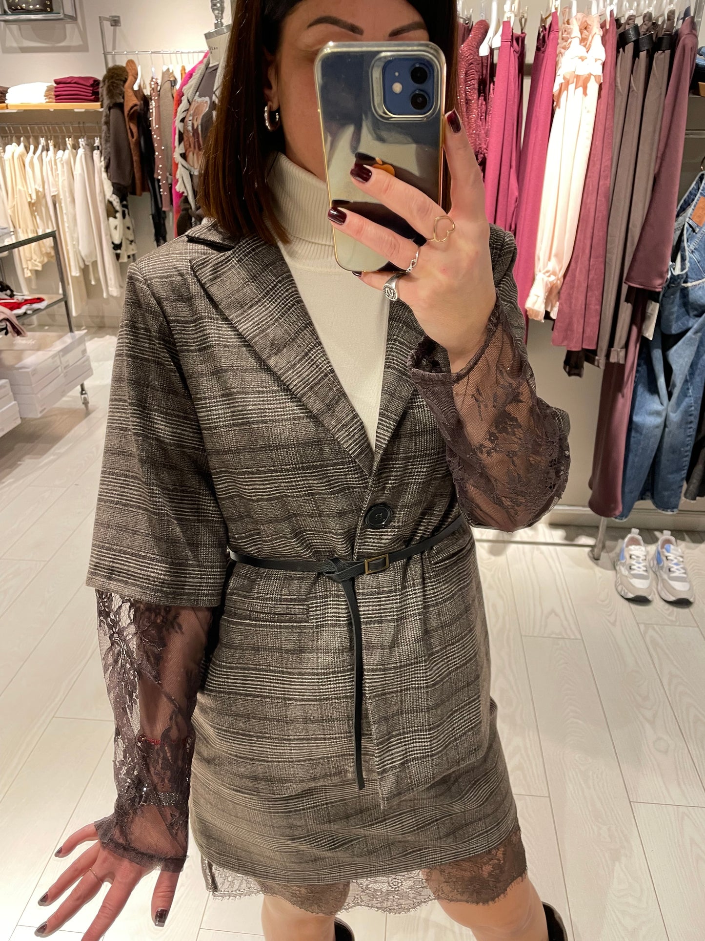 Giacca galles con pizzo Susy Mix