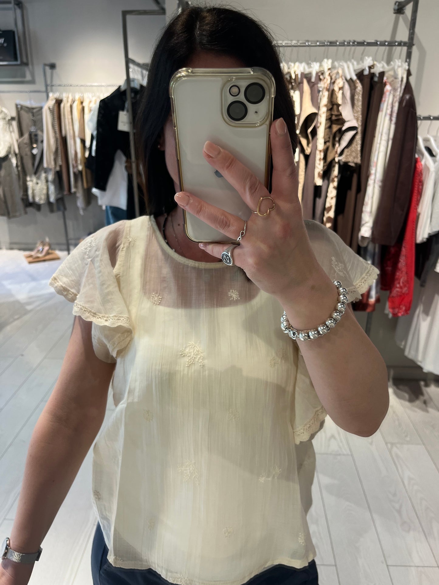 Camicia ricamo Susy Mix