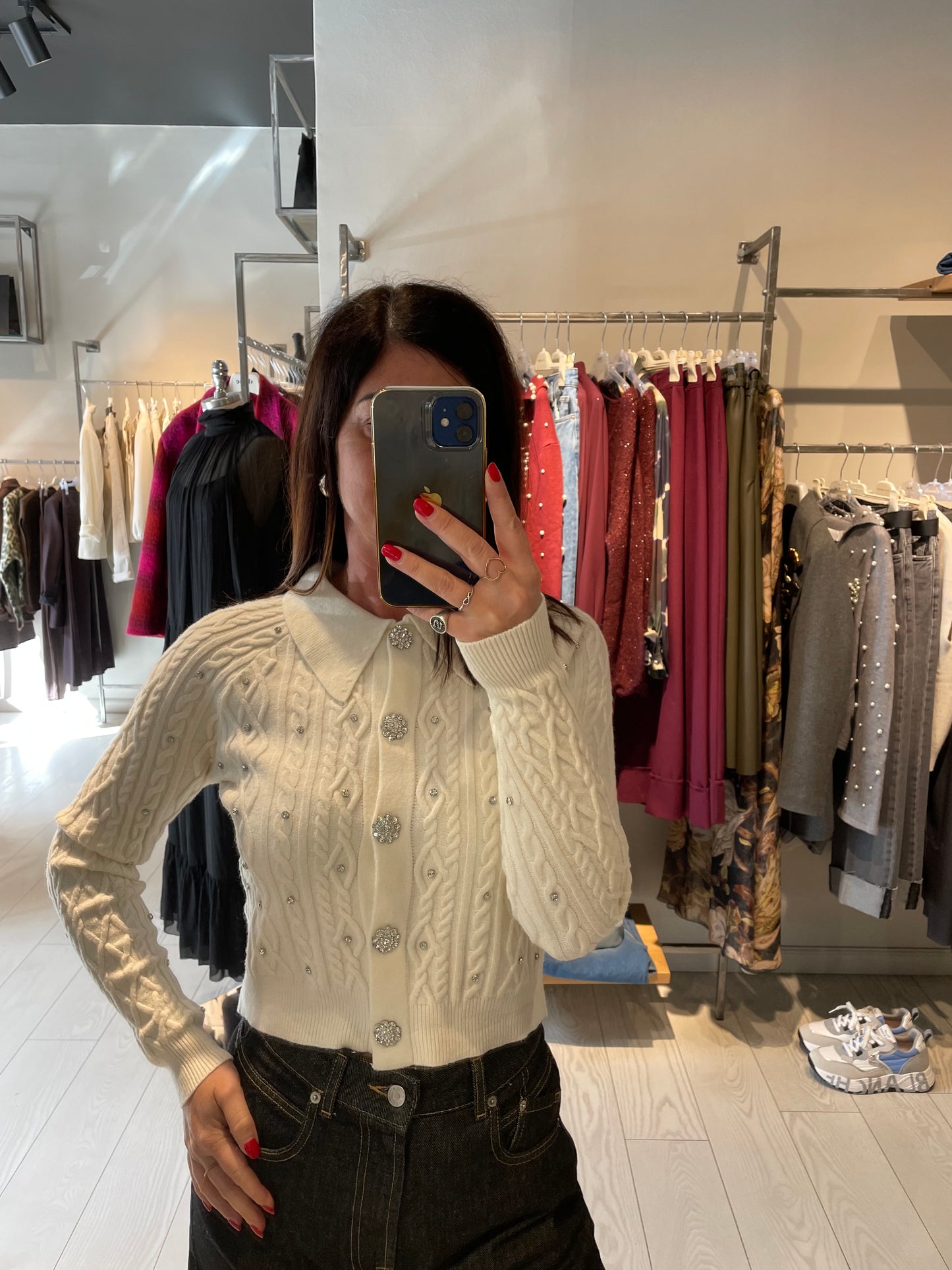 Giacca polo strass Have One