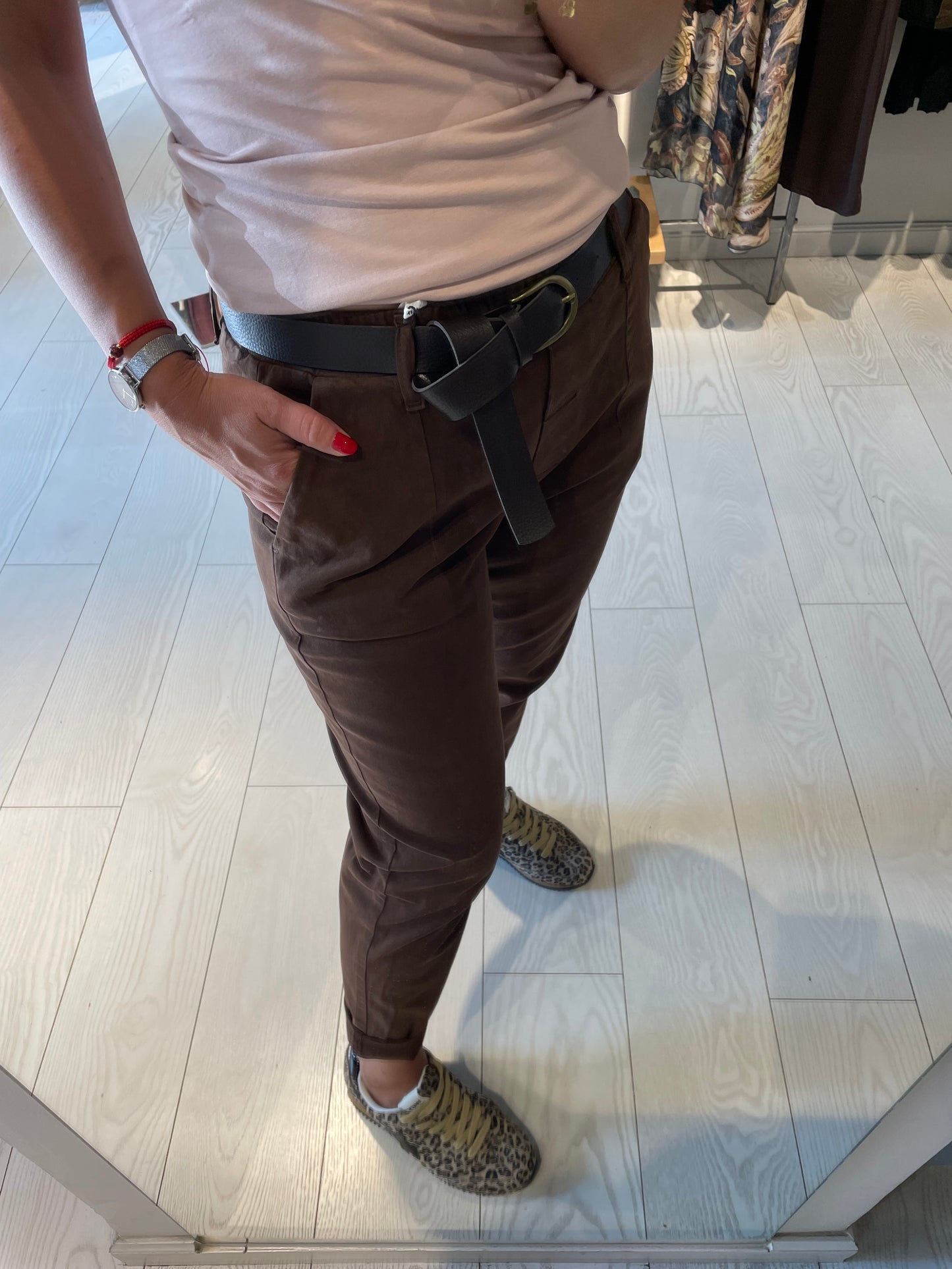 Pantalone con cintura Susy Mix