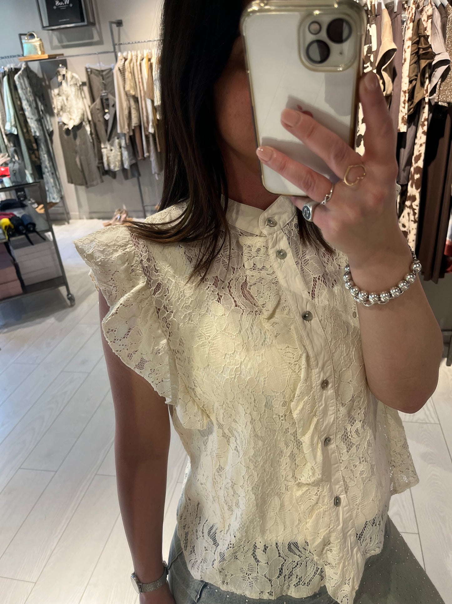 Camicia pizzo Susy Mix