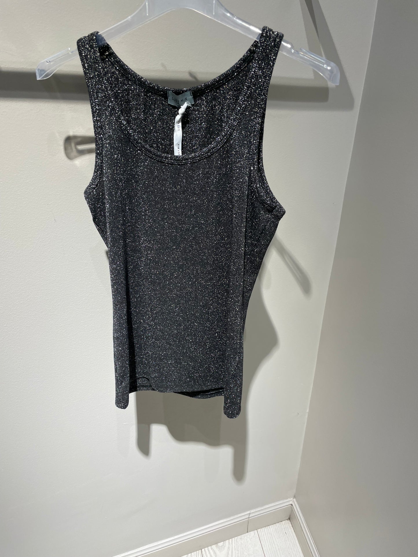 Canotta costina lurex
