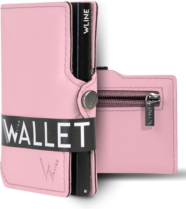 Porta carte WLine - con zip portamonete