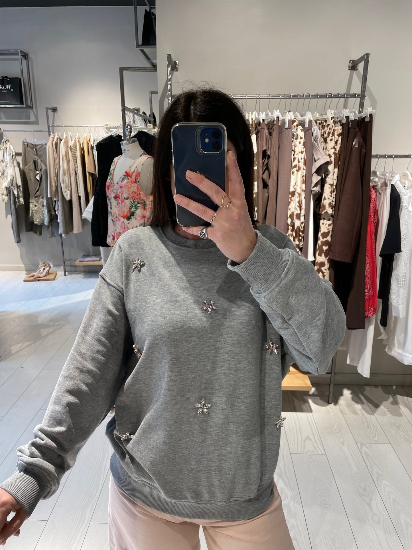 Felpa strass Dixie