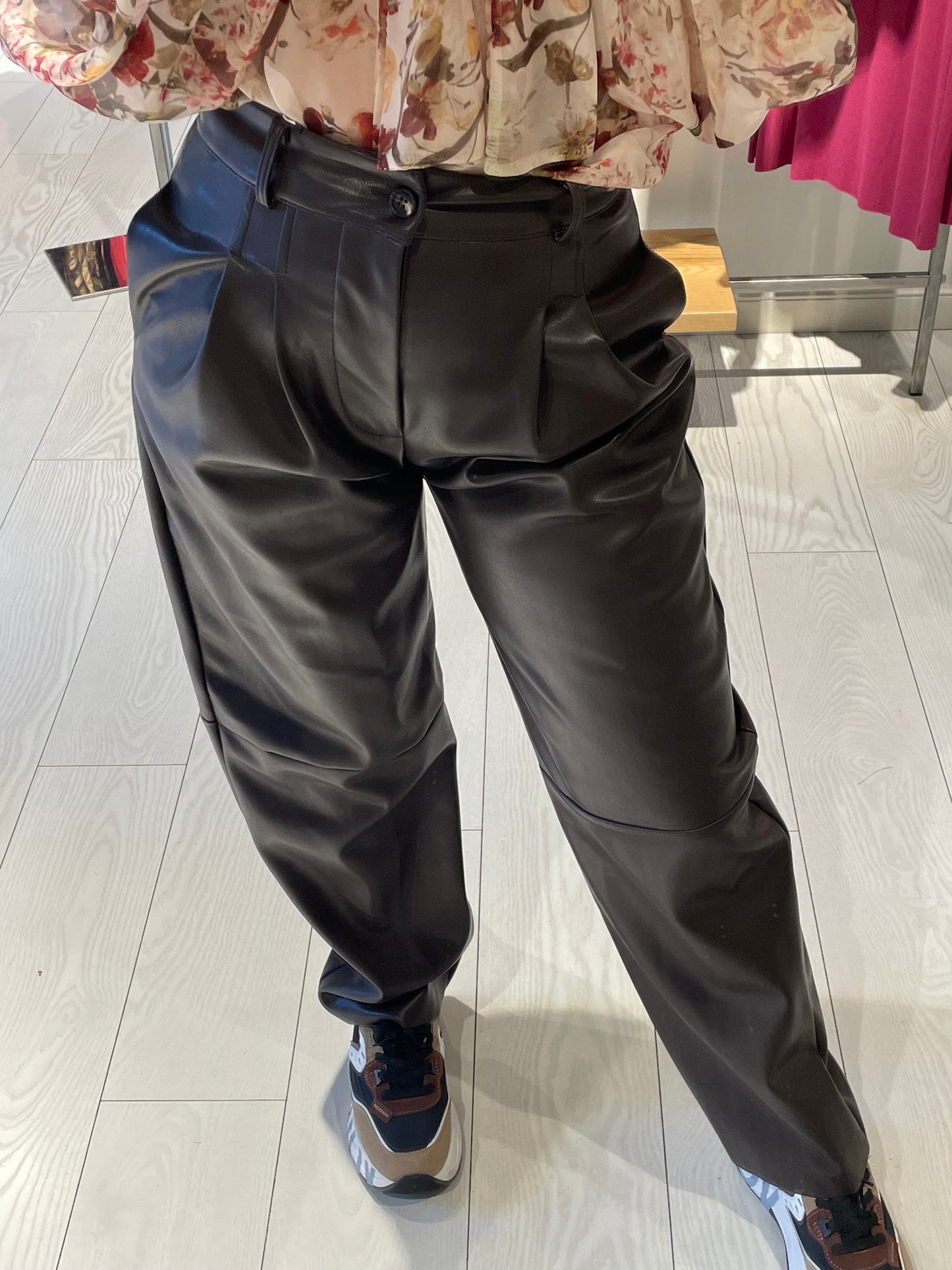 Pantalone ecopelle Susy Mix