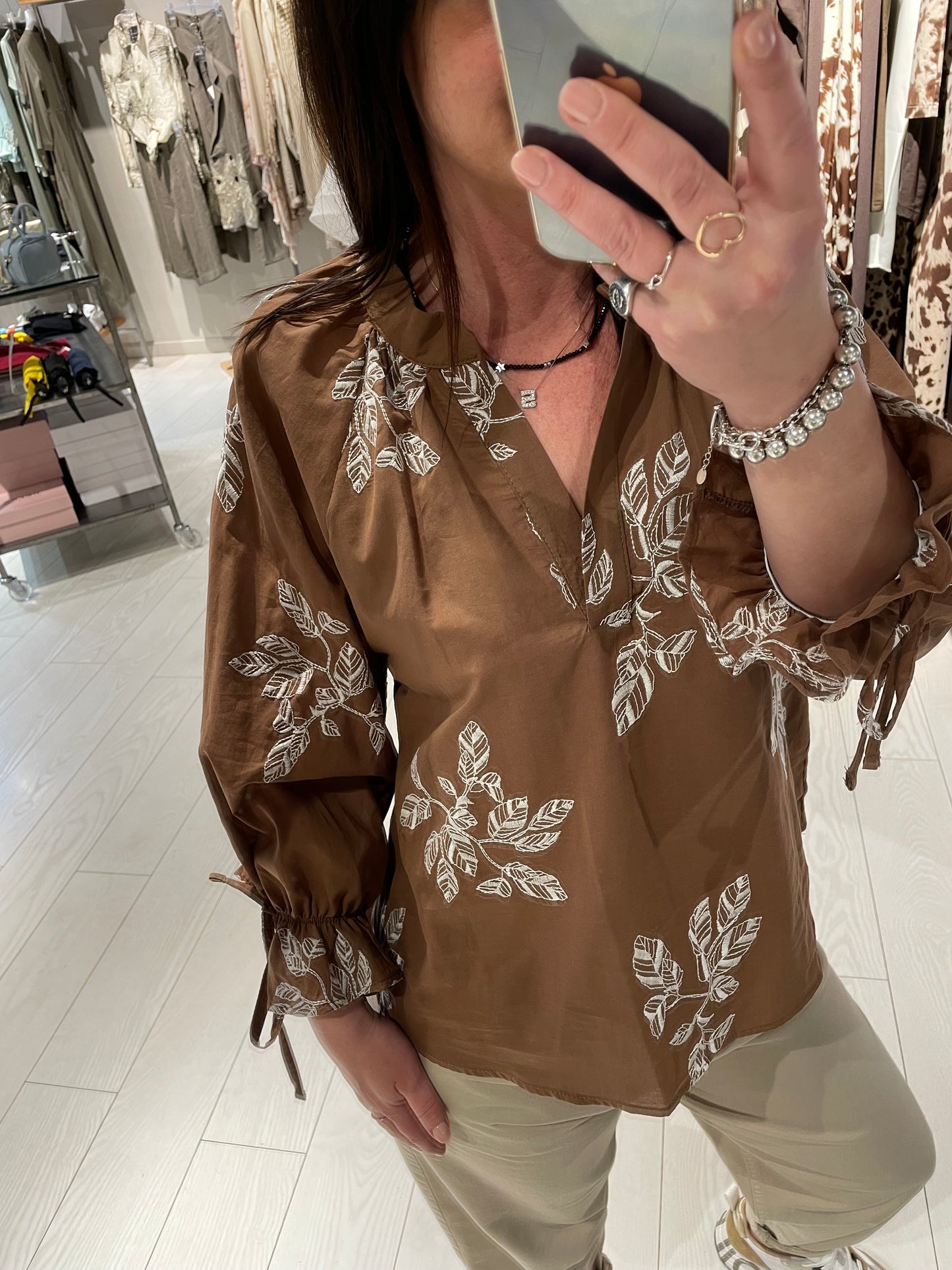 Camicia ricamo Susy Mix