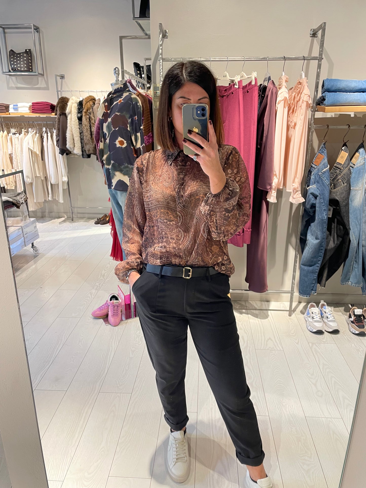 Pantalone con cintura Susy Mix