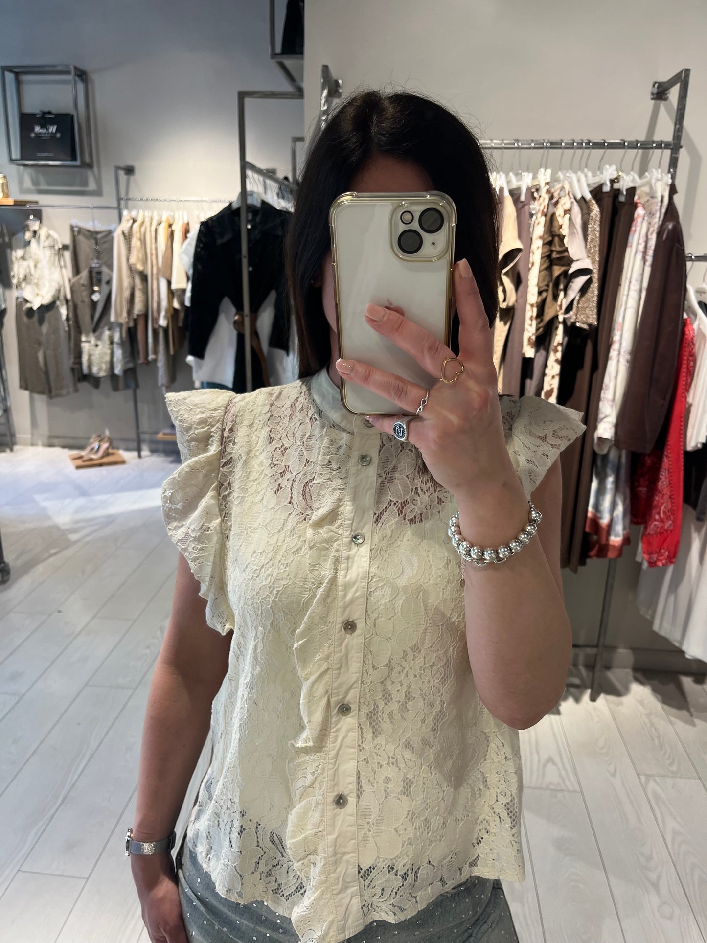 Camicia pizzo Susy Mix
