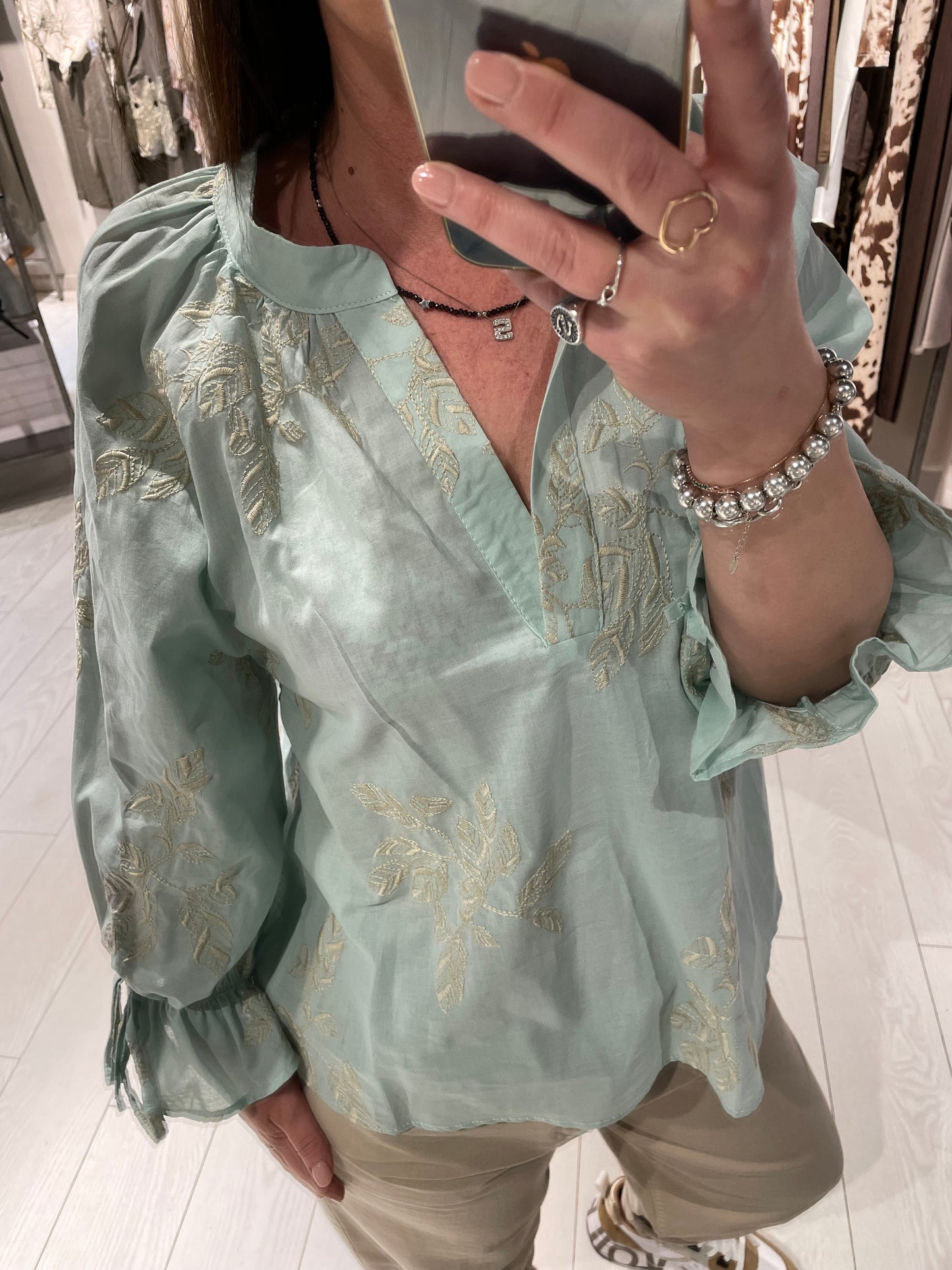 Camicia ricamo Susy Mix