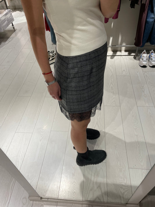 Minigonna con pizzo Susy Mix