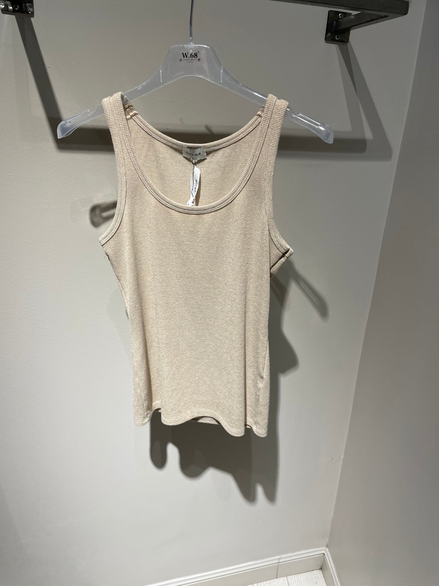 Canotta costina lurex