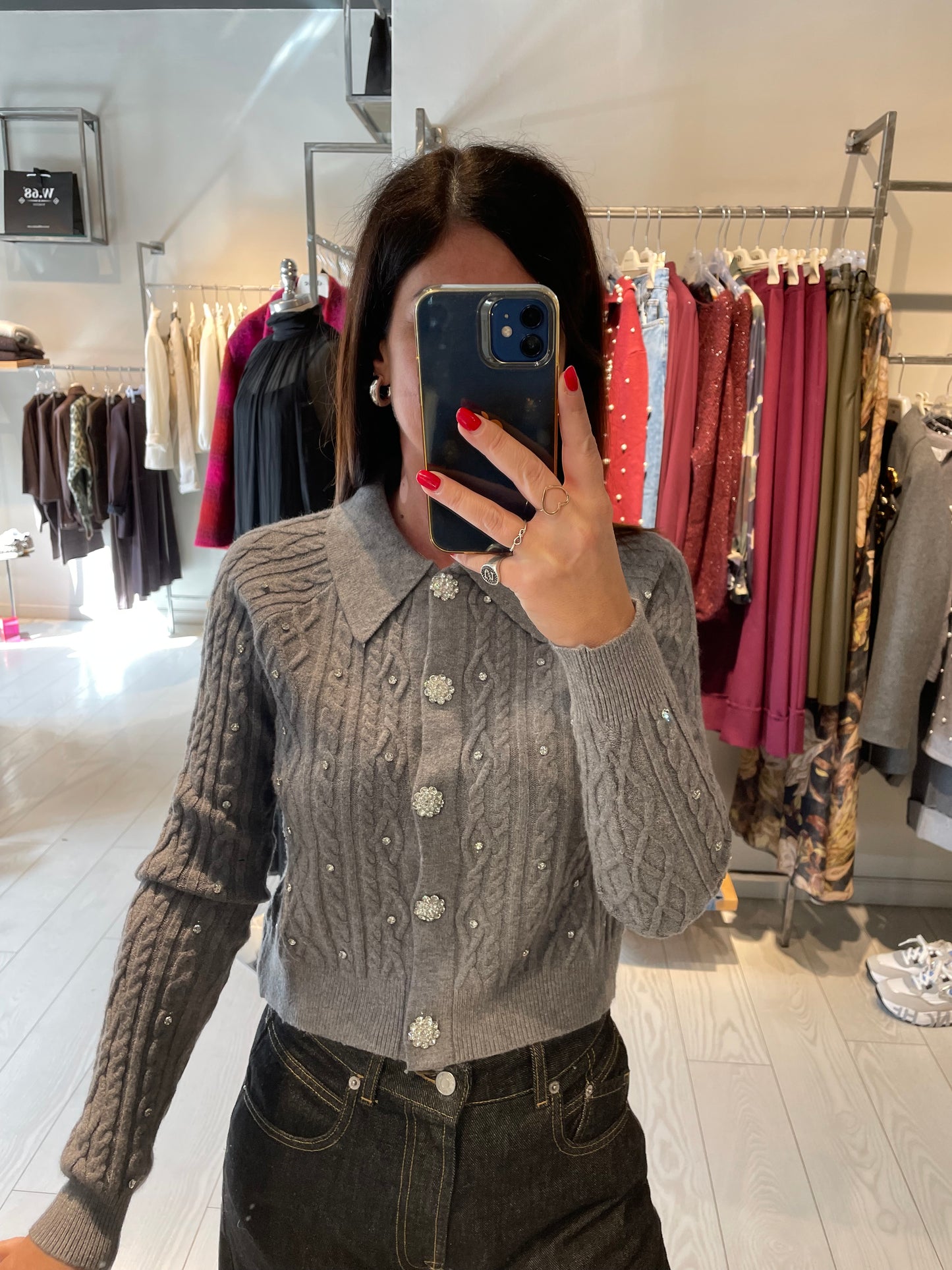 Giacca polo strass Have One