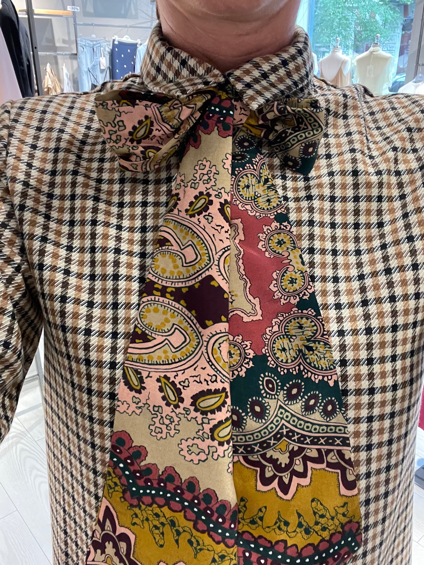 Abito fiocco corto Dixie