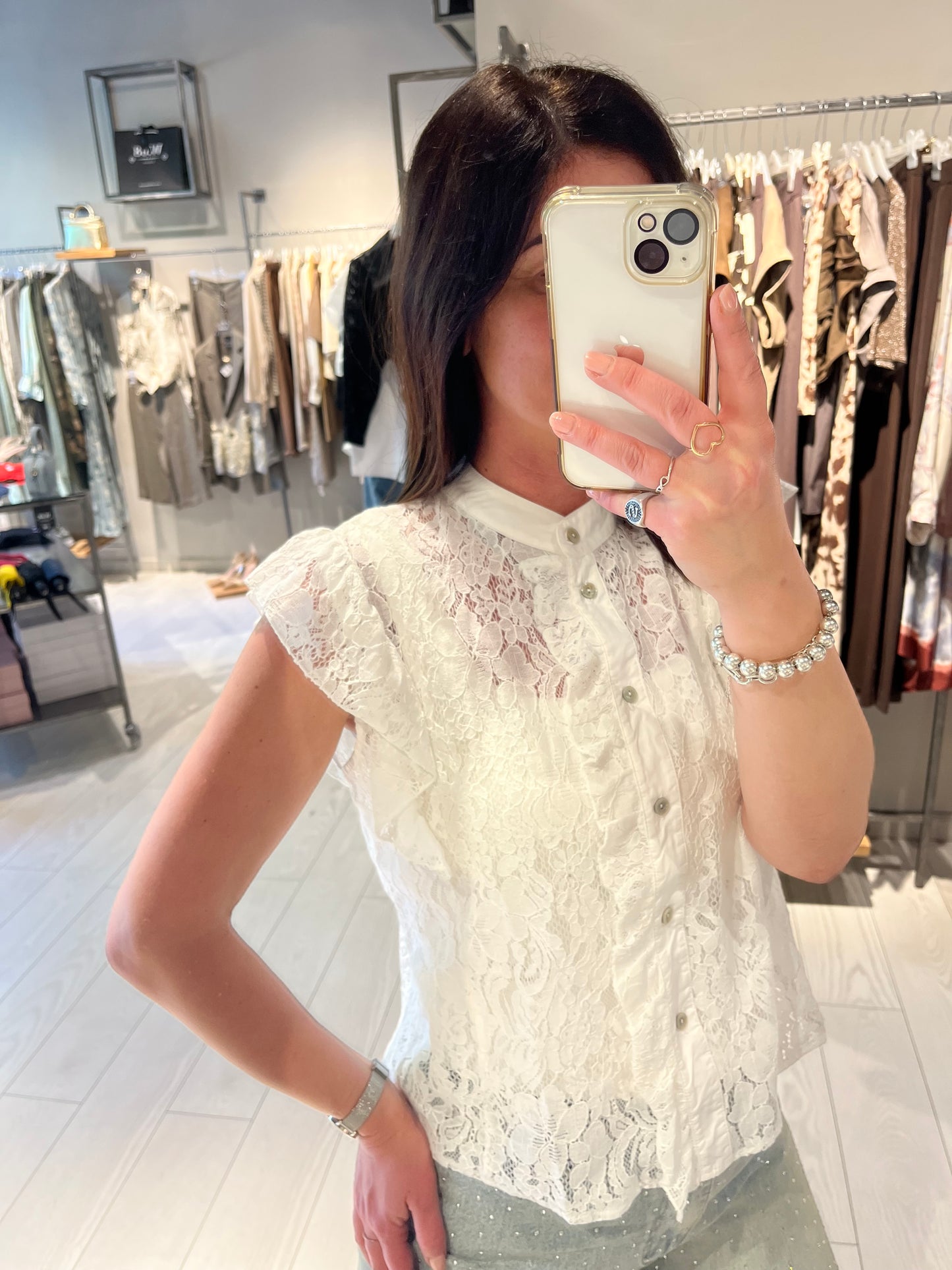 Camicia pizzo Susy Mix