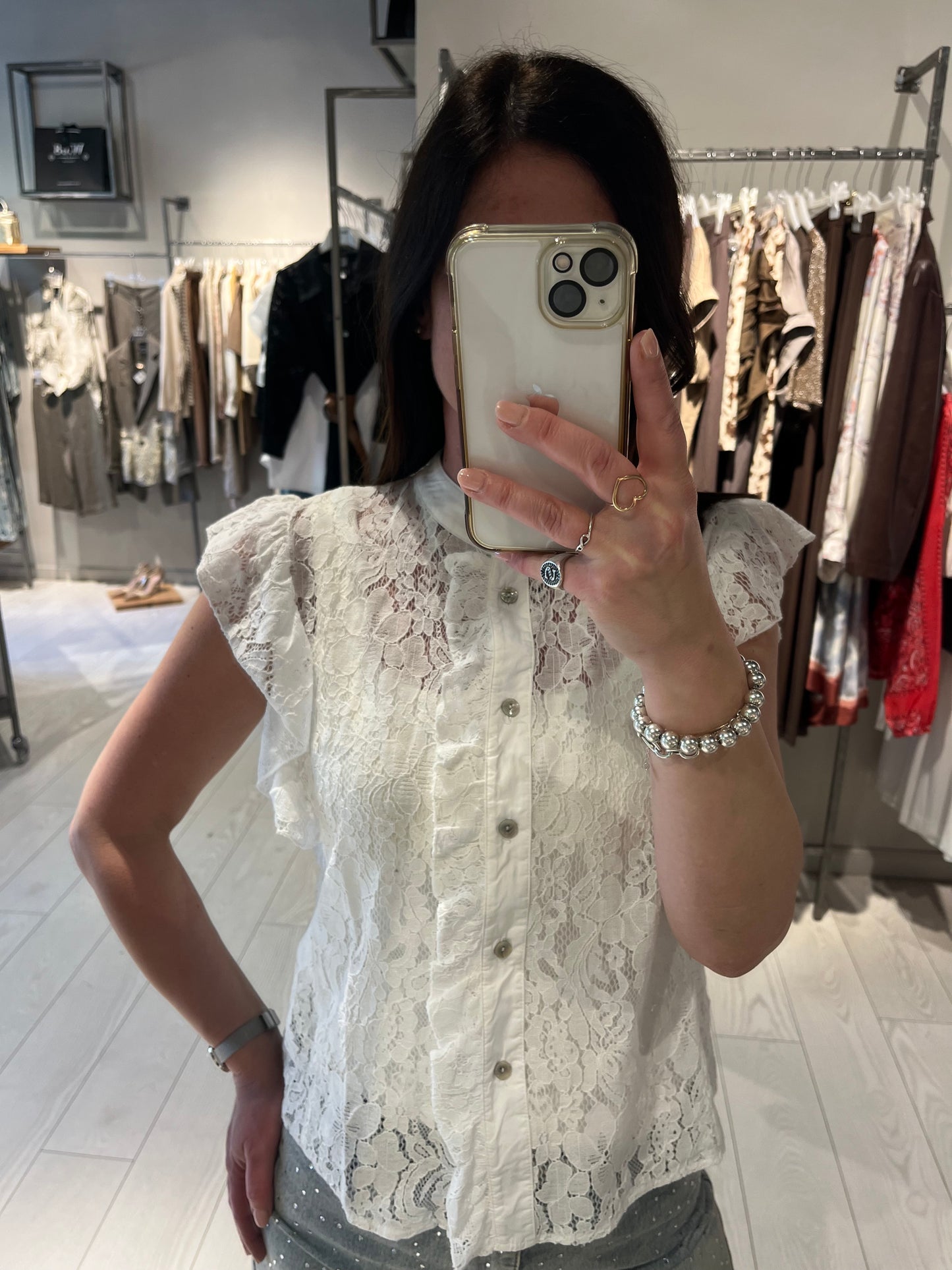 Camicia pizzo Susy Mix