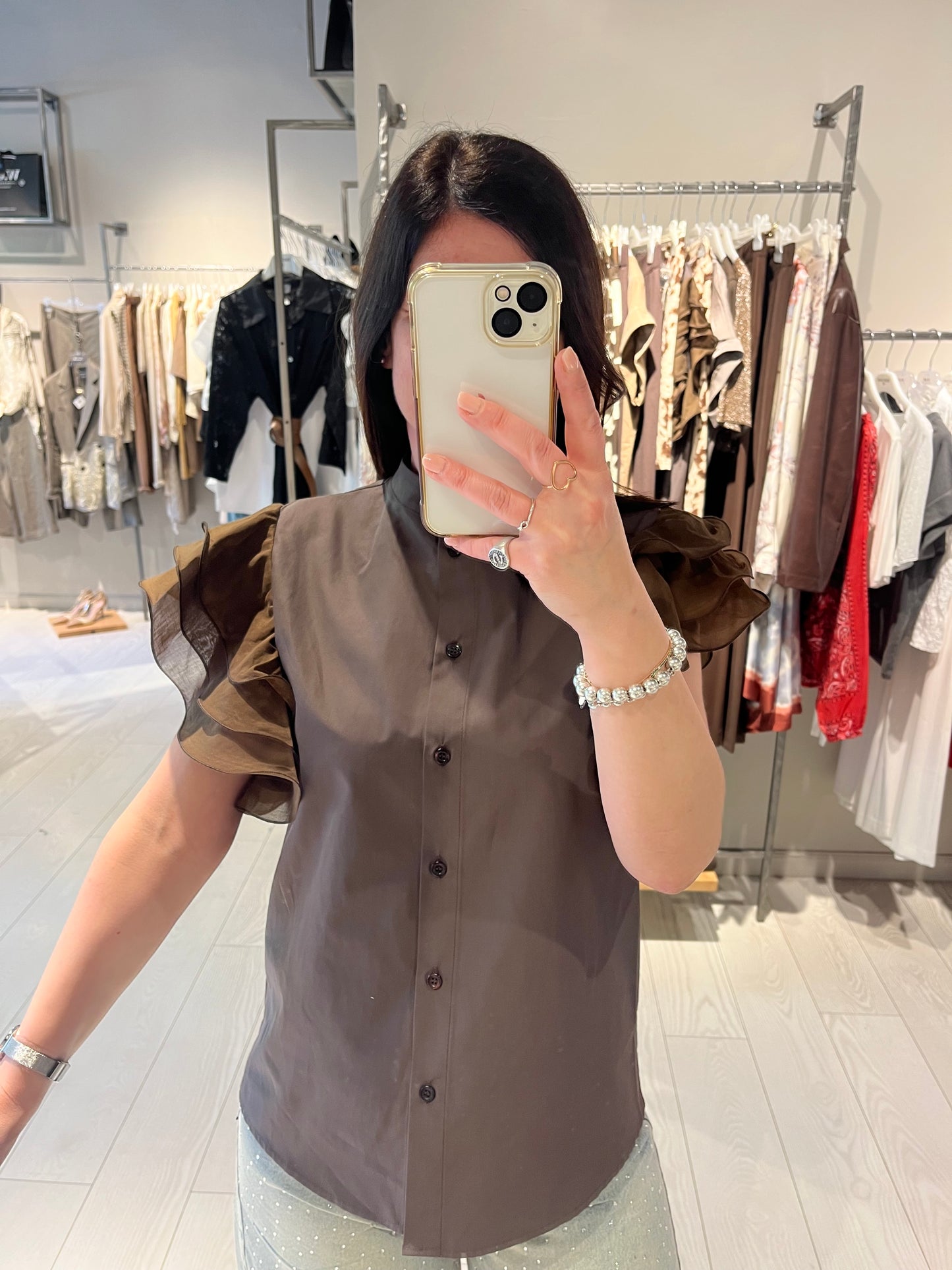 Camicia Rouches Susy Mix