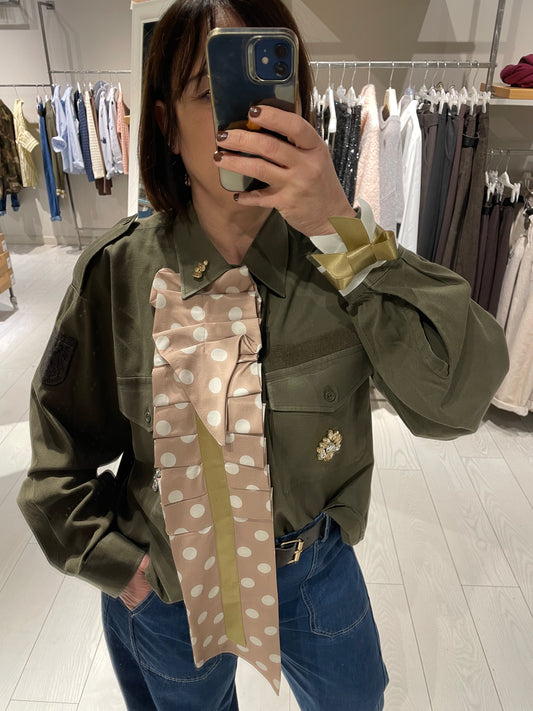 Camicia militare c/fiocco Susy Mix