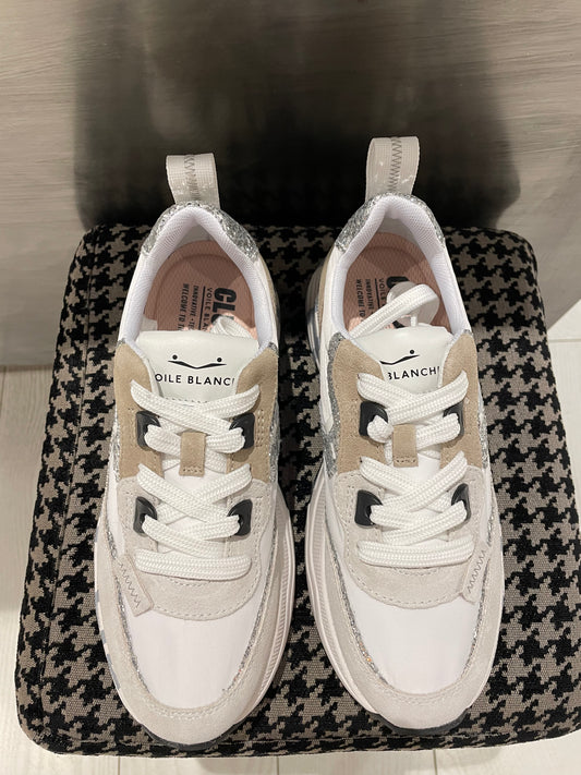 Sneackers Voile Blanche