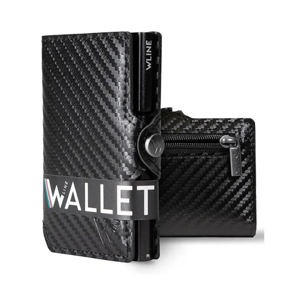Porta carte WLine - con zip portamonete