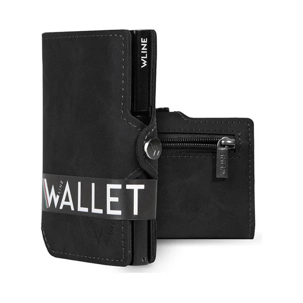 Porta carte WLine - con zip portamonete