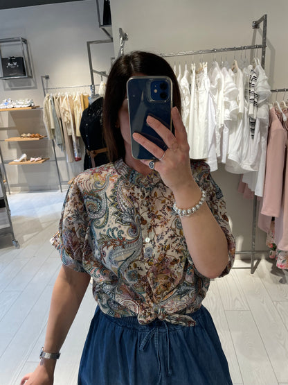 Camicia stampa cachemire Susy Mix