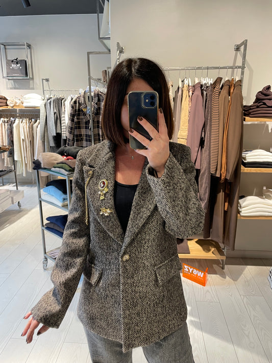 Giacca monopetto Susy Mix