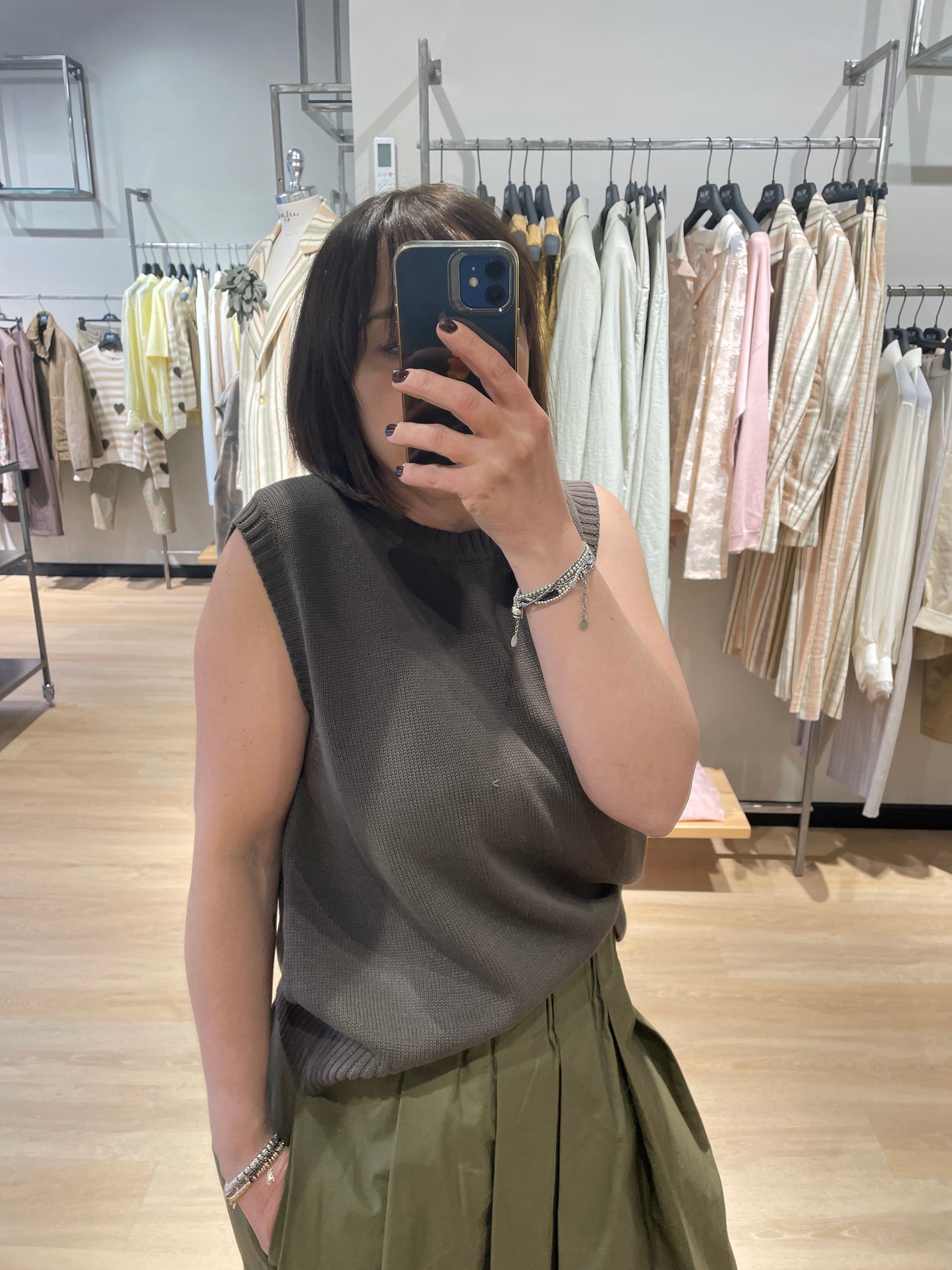 Gilet rasato Susy Mix