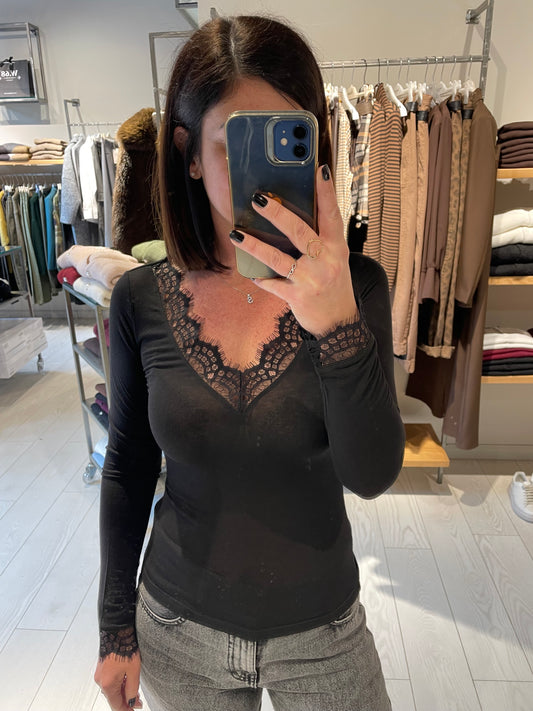 Maglia profilo pizzo Susy Mix