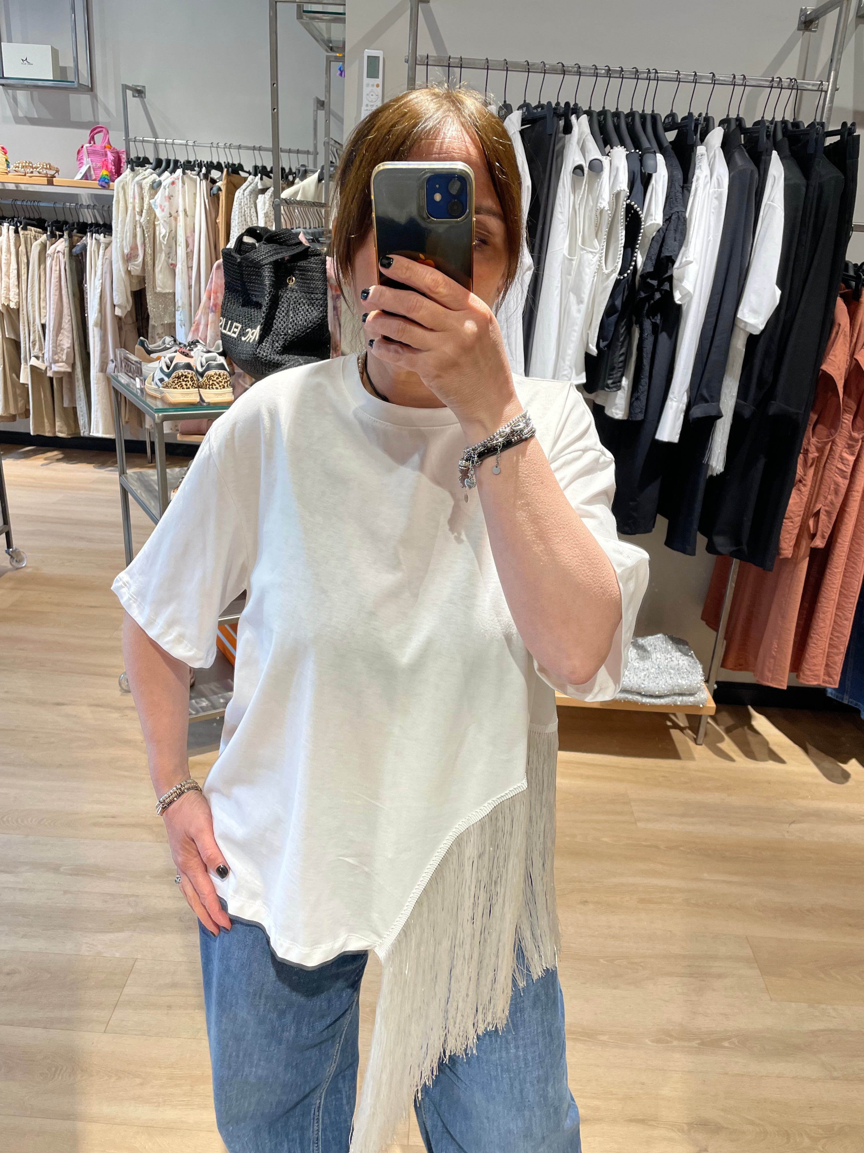 T-shirt frange Susy Mix