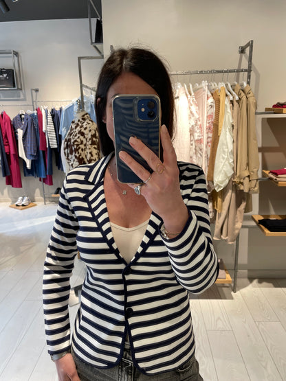 Giacca maglia righe Susy Mix
