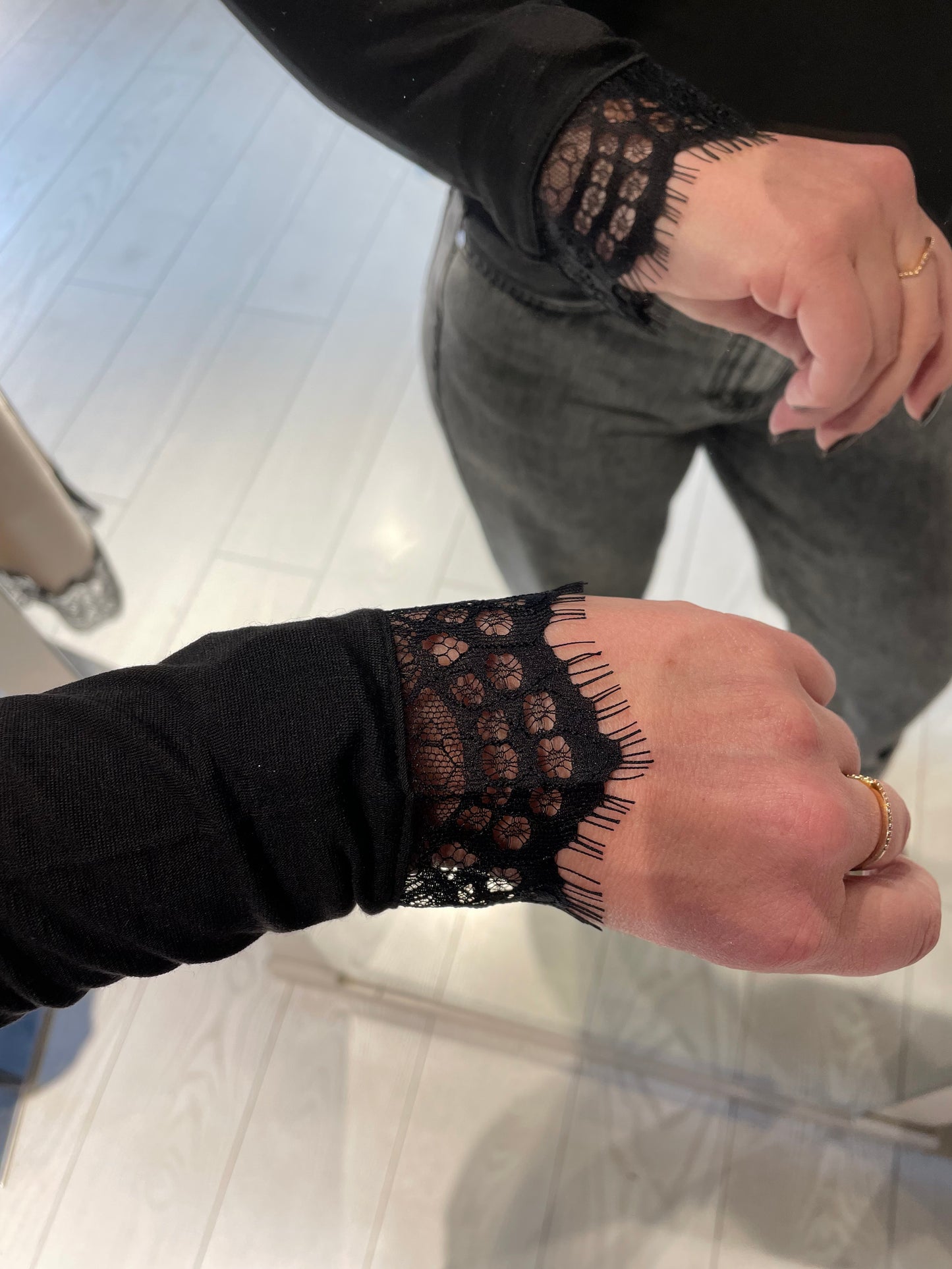 Maglia profilo pizzo Susy Mix