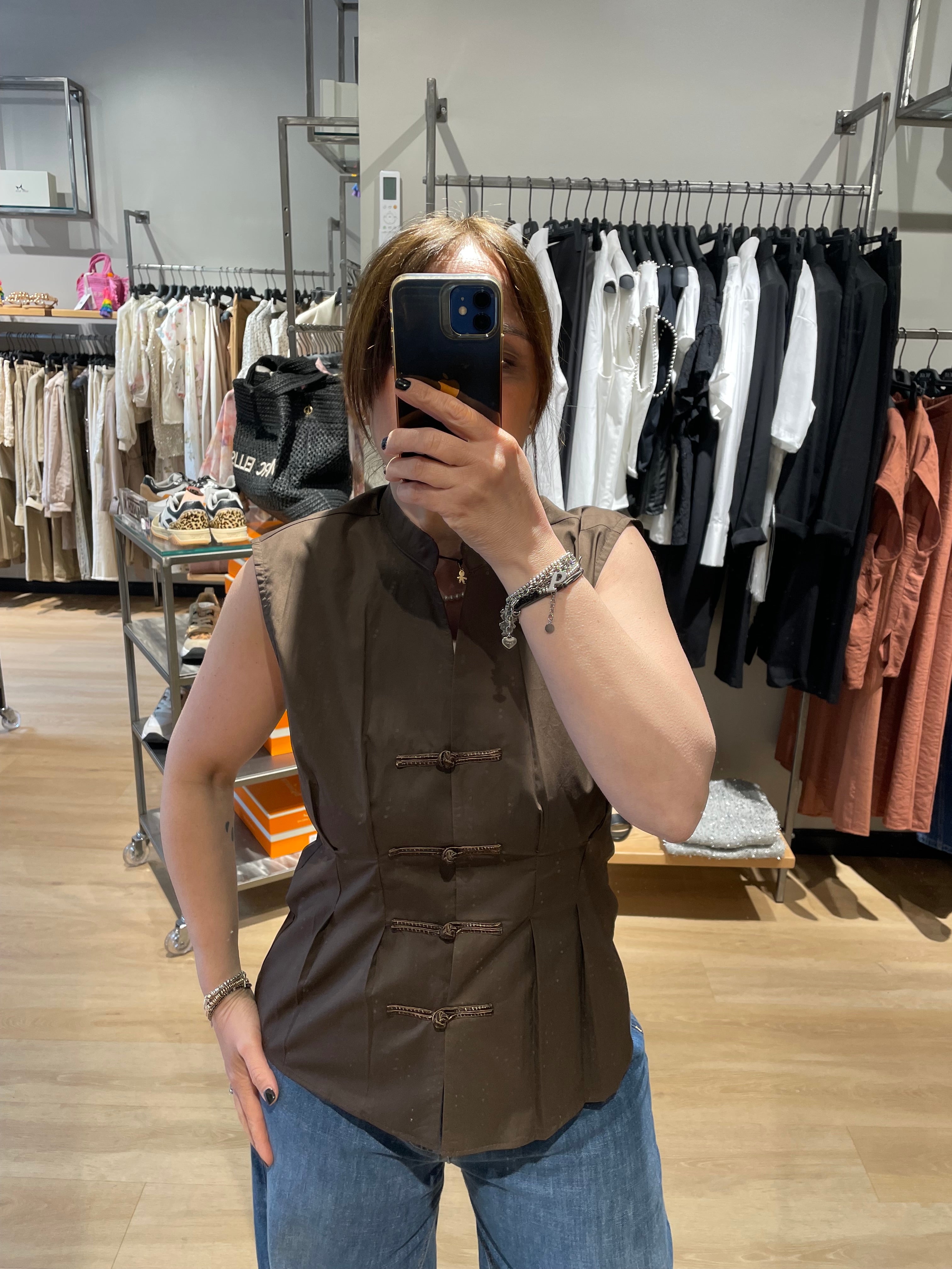 Camicia alamari Susy Mix
