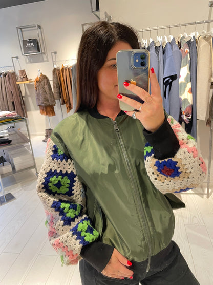 Bomber trapuntato Susy Mix