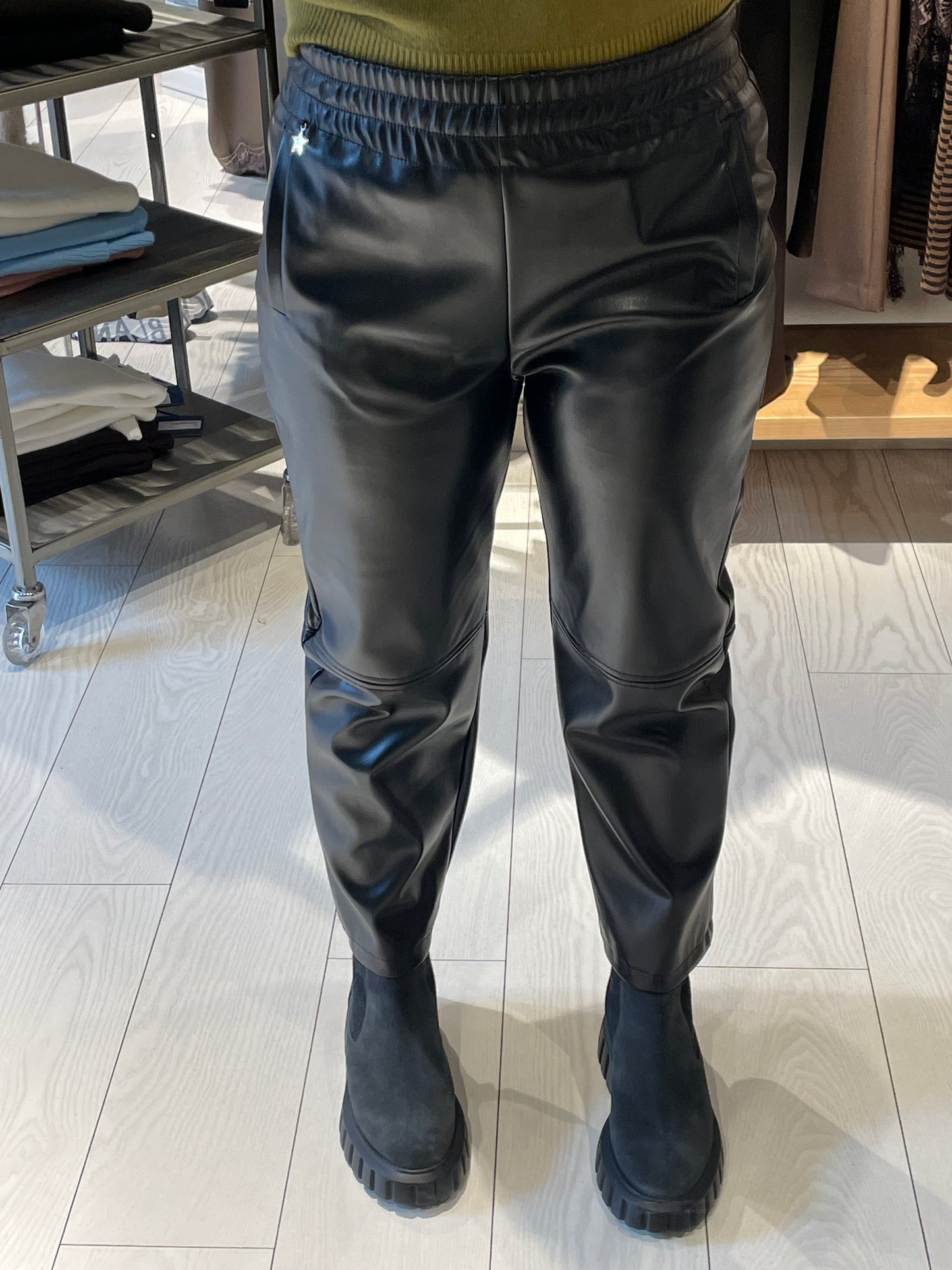 Pantalone ecopelle souvenir