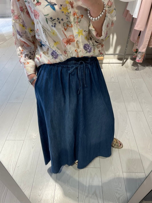 Gonnellone denim Susy Mix