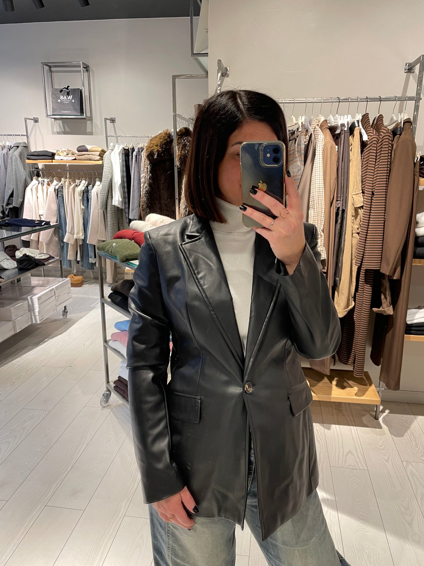 Giacca ecopelle Susy Mix