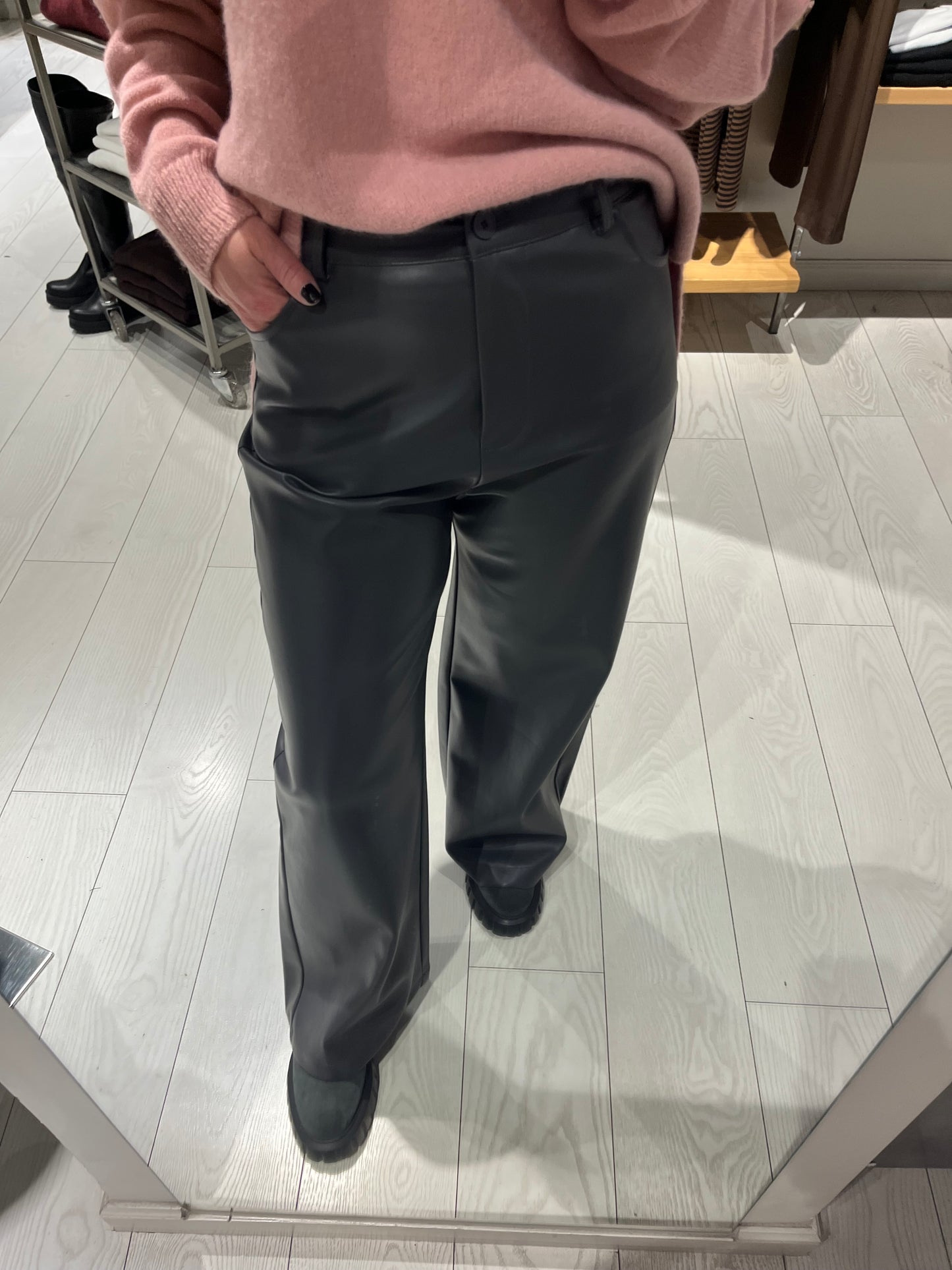 Pantalone ecopelle Dixie