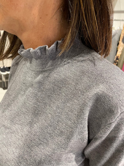 Maglia collo rouches Have One