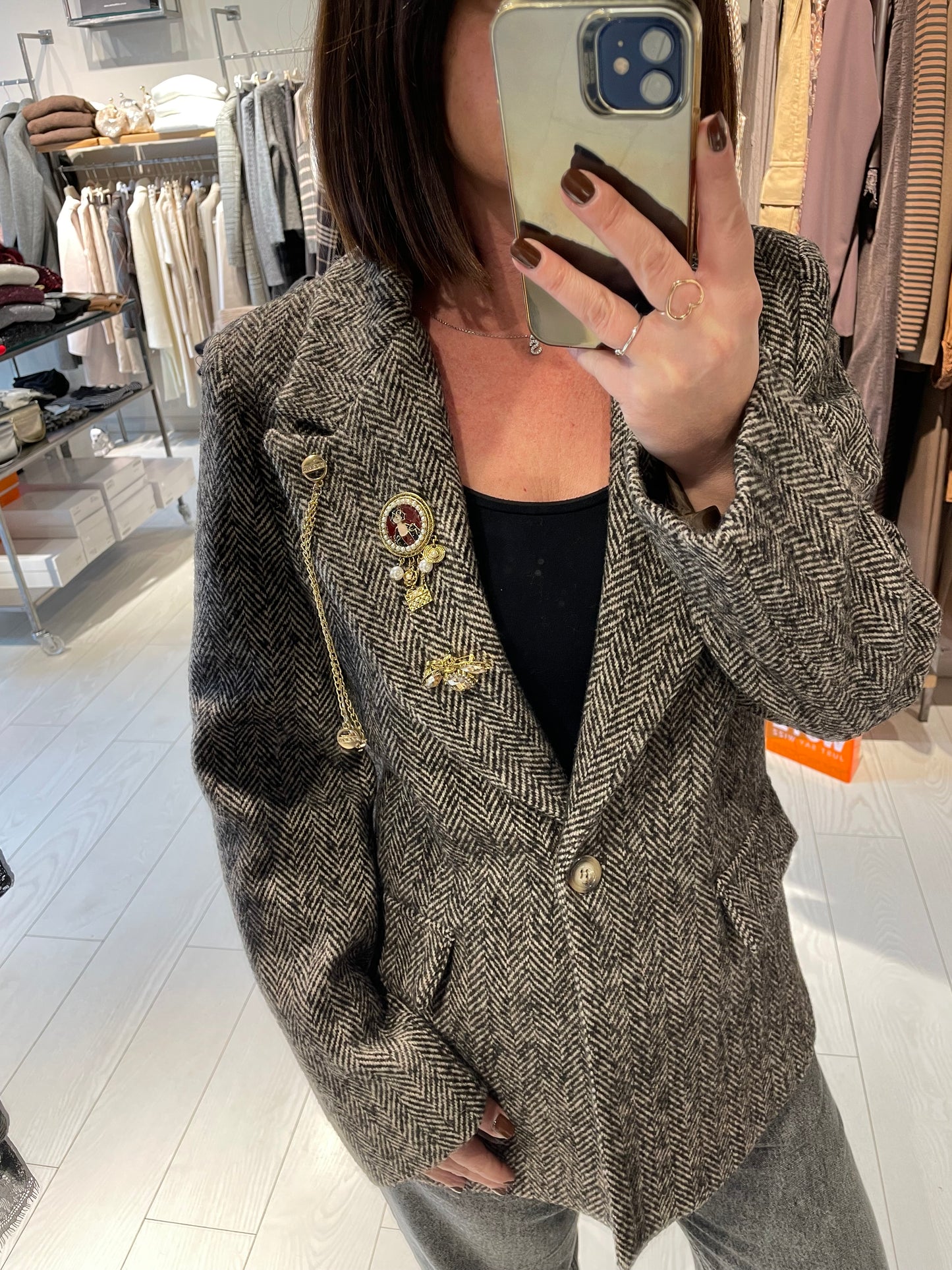 Giacca monopetto Susy Mix